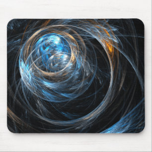 Um die Weltabstrakte Kunst Mousepad