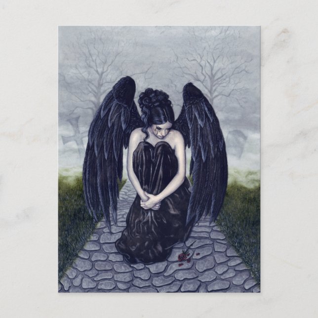 Um dir von der Postkarte abzuhalten (Vorderseite)