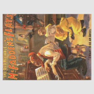 Um ein Engel-Dekoupage zu sein Seidenpapier