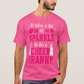 Um eine Cheer-Oma Cheerleaderin Oma Cheerleading z T-Shirt