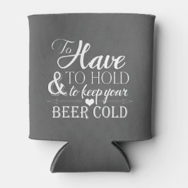 Um eine kalte Hochzeit Behalten Dosenkühler