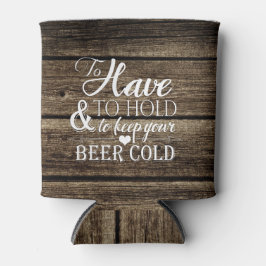 Um eine rustikale Hochzeit im Stallholz zu halten Dosenkühler