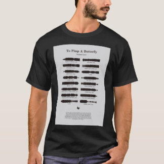 Um einen Schmetterling von Kendrick Lamar Poster z T-Shirt