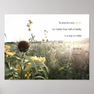 Um Ihr Soul wachsen zu lassen Poster