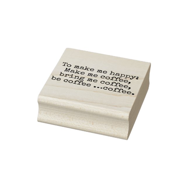 Um mich glücklich zu machen Art Stempel (Stempel)