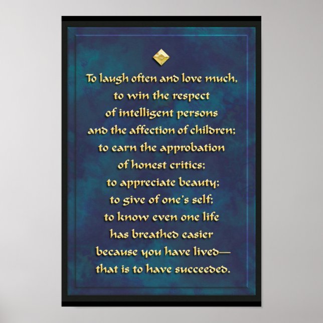 Um oft zu lachen... Poster. Poster (Vorne)