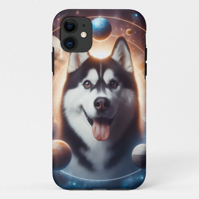 Um PET no espaço Case-Mate iPhone Hülle (Rückseite)