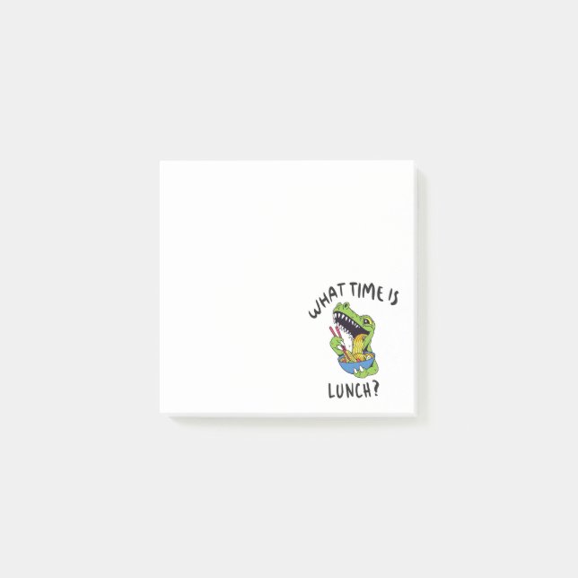 Um wie viel Uhr Mittag ist Post-it Klebezettel (Vorderseite)