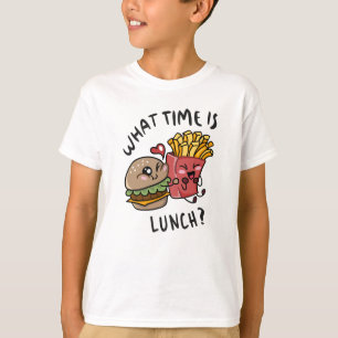 Um wie viel Uhr Mittag ist T-Shirt