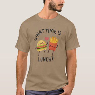 Um wie viel Uhr Mittag ist T-Shirt