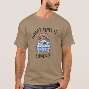 Um wie viel Uhr Mittag ist T-Shirt
