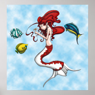 um Wolken zu sehen Poster