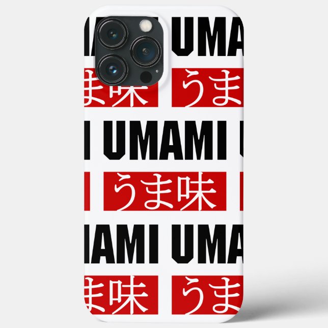 UMAMI う ま 味 Case-Mate iPhone HÜLLE (Rückseite)