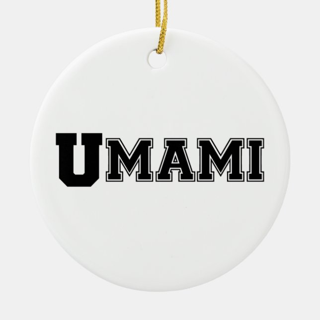 UMAMI-UNI KERAMIK ORNAMENT (Vorne)