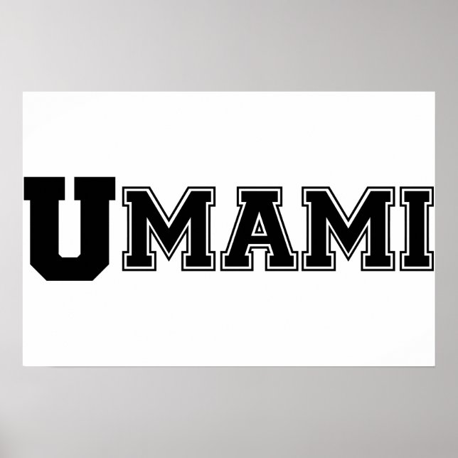 UMAMI UNI POSTER (Vorne)