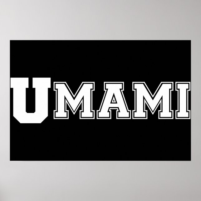 UMAMI UNI POSTER (Vorne)