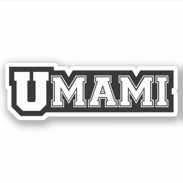 UMAMI UNI STICKER (Vorderseite)