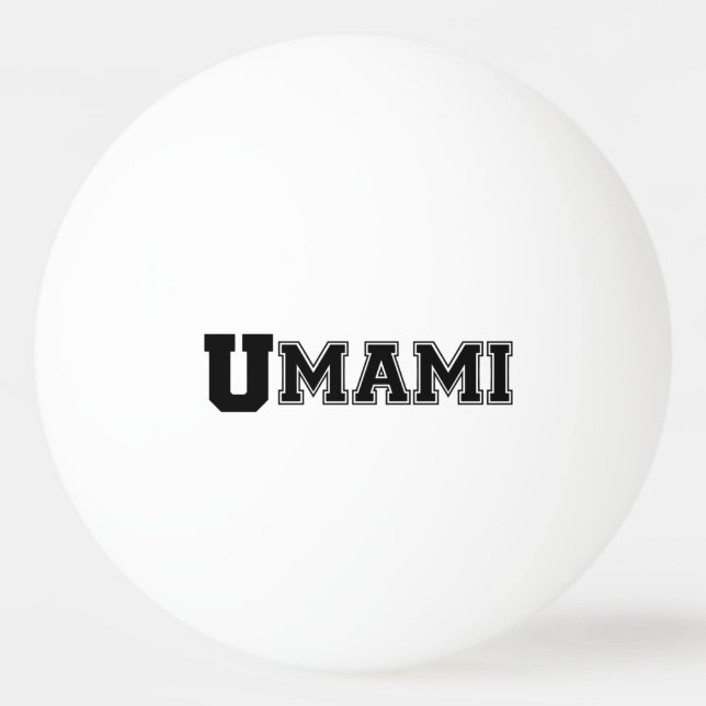 UMAMI-UNI TISCHTENNISBALL (Vorderseite)
