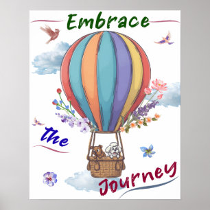 Umarm das Reise-Poster Poster