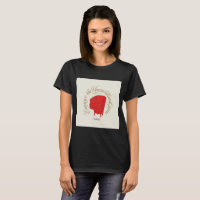 Umarm das Unkonventionelle Rote-Sessel-T-Shirt