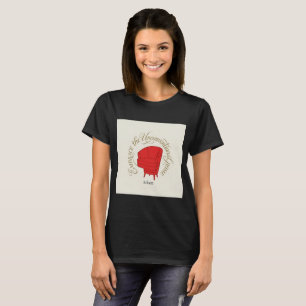 Umarm das Unkonventionelle Rote-Sessel-T-Shirt T-Shirt