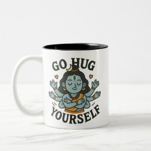 Umarm Dich Selbst Tasse – Spirituelle Selbstliebe