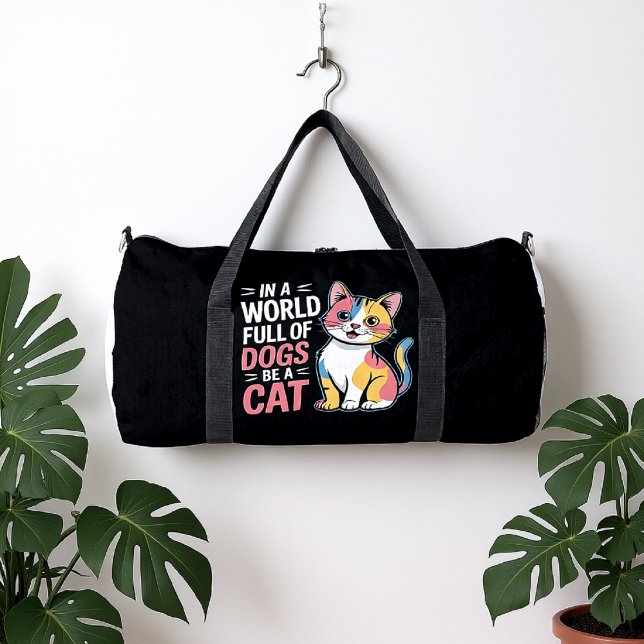 Umarme die Individualität von Katzen Duffle Bag (Von Creator hochgeladen)