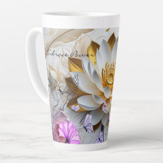 Umarme die Macht - Latte-Tasse Milchtasse