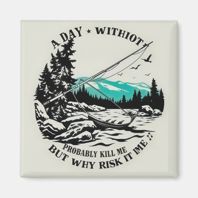 Umarme die Natur Magnet (Vorne)