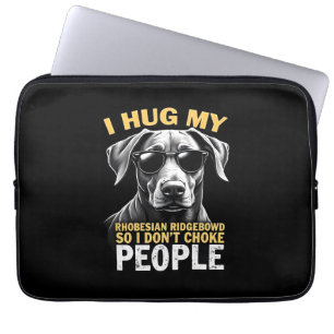 Umarme meinen Rhodesian Ridgeback, damit ich Leute Laptopschutzhülle