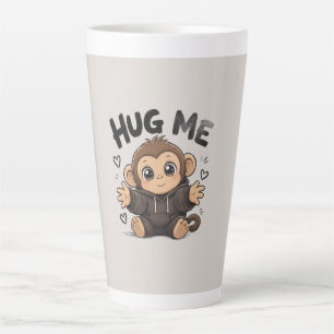 Umarme mich Affe Milchtasse