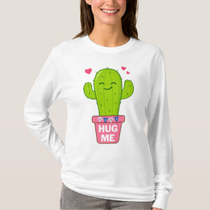 umarme mich, ich bin ein netter Kaktus T-Shirt