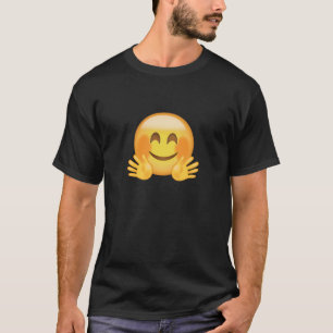 Umarmen des Gesichtes Emoji T-Shirt