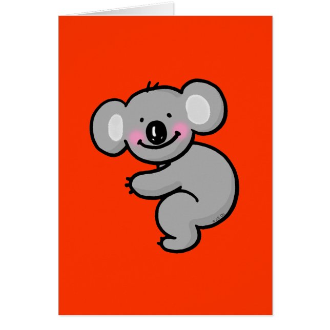 Umarmen des Koalabären (Vorne)