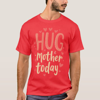 Umarmen eines Niedlichen Design-Retroretrs von Mut T-Shirt