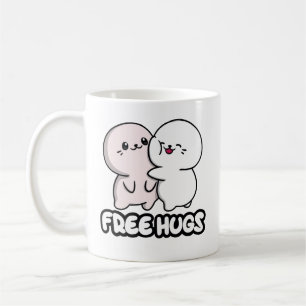 Umarmen in einer Tasse