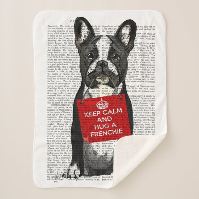 Umarmen Sherpadecke (Vorderseite)