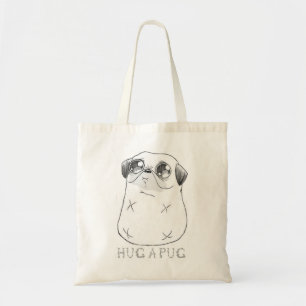 Umarmen Sie eine Mops-Tasche Tragetasche