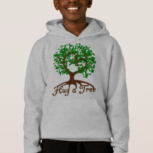Umarmen Sie einen Baum-JugendHoodie Hoodie