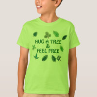 Umarmen Sie einen Baum und fühlen Sie sich frei Sh