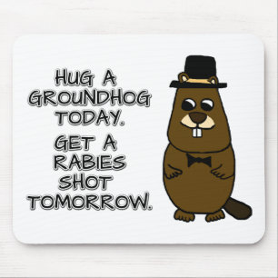 Umarmen Sie heute ein Erdhuhn. Lass morgen eine To Mousepad