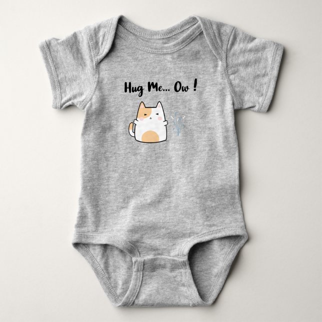 Umarmen Sie mich... Baby Strampler (Vorderseite)