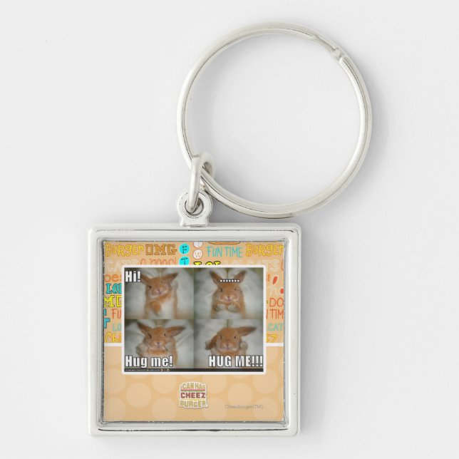 Umarmen Sie mich Schlüsselanhänger (Vorne)