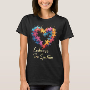 Umarmt das Spektrum Autismus-Bewusstseinsmonat T-Shirt