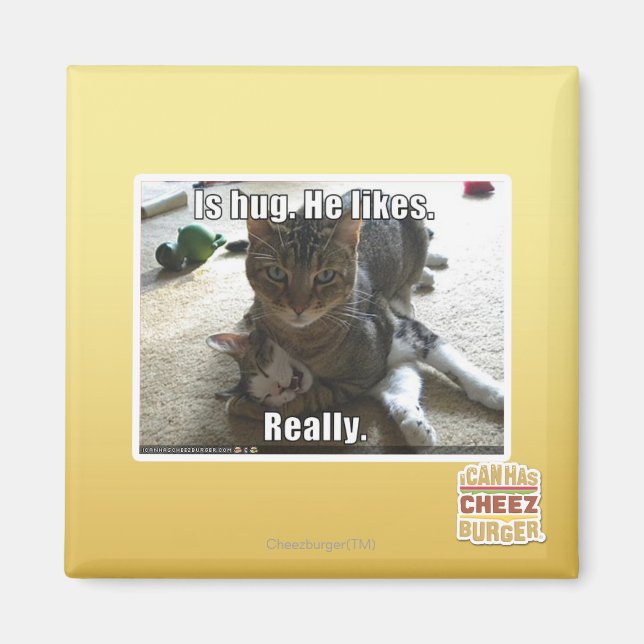 Umarmt. Er mag. Magnet (Vorne)