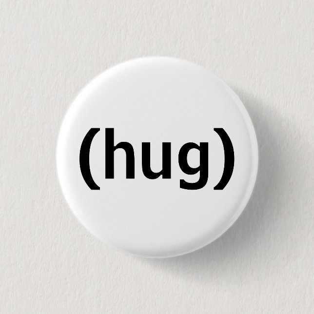 (Umarmung) Button (Vorderseite)