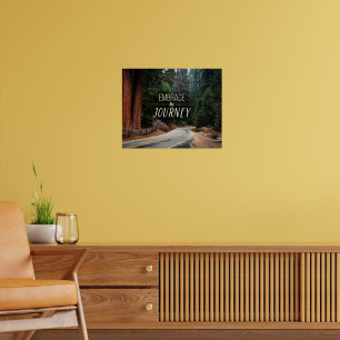 Umarmung Den Reise-Fotoplakat Sequoia-Wald Poster