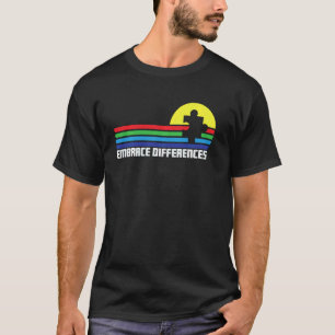Umarmung der Unterschiede Autismus-Bewusstseins-Ta T-Shirt