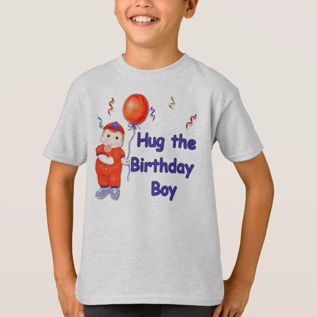 Umarmung des Geburtstags T-Shirt (Vorderseite)