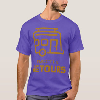 Umarmung Detours Camping lustig T-Shirt